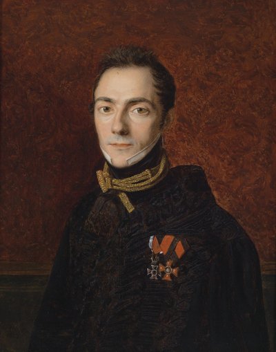 Portrait of a Count by Ferdinand Georg Waldmuller